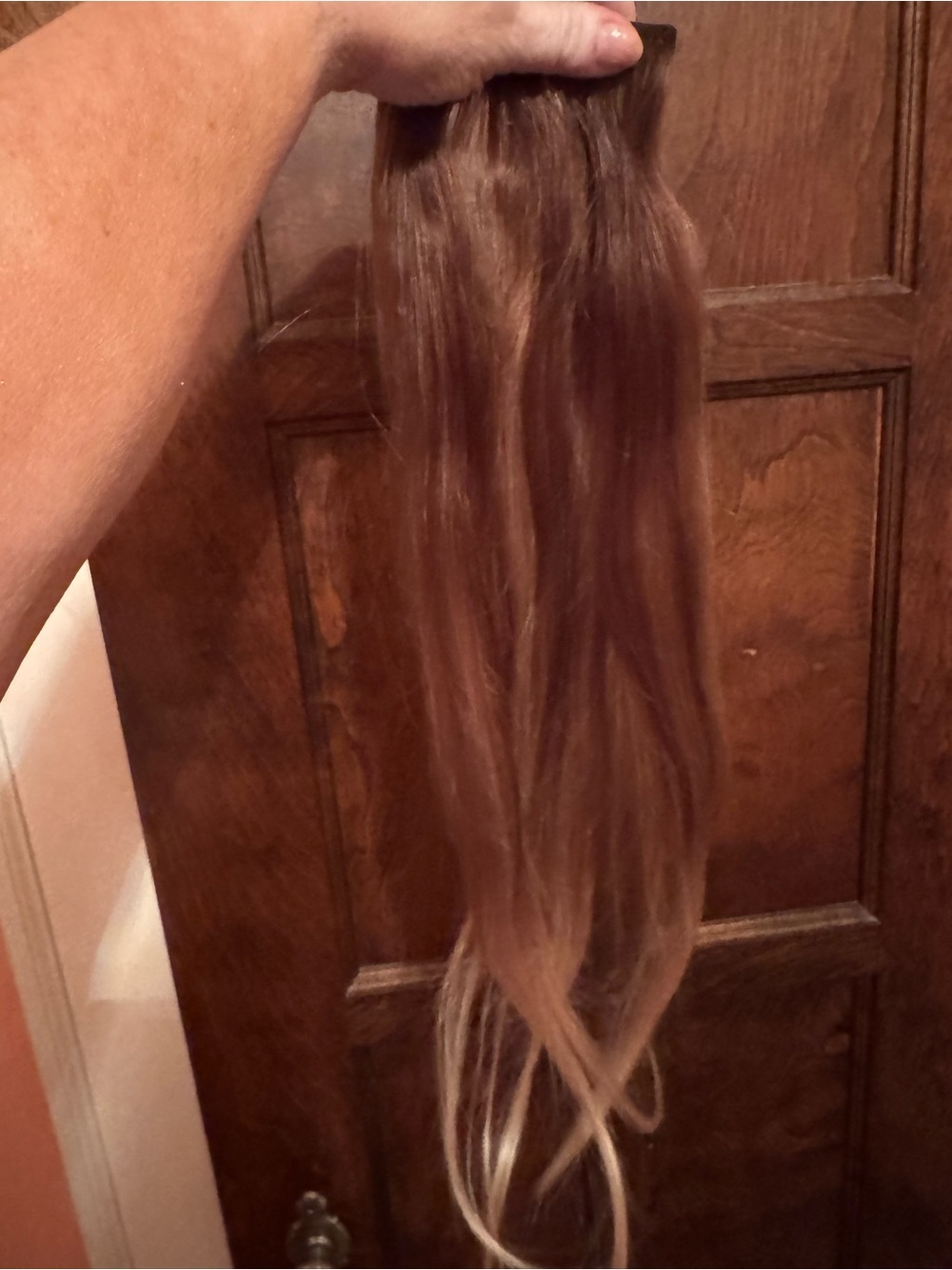 BELLAMI Long Wavy Ombre Extensions - Brown to Blonde Blendπ©·New unopened - Picture 6 of 11